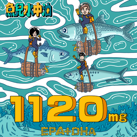 預購中『升級版』魚兒水中油 - 85%純淨魚油 - 愛營養iNutrition